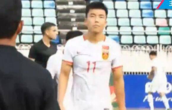 u19国青一球惜败上港预备队,中国队半场