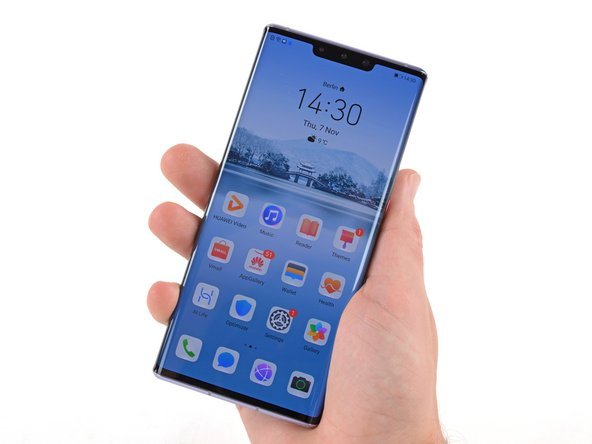 华为mate30pro换屏不用拆机,华为mate30pro拆解换屏