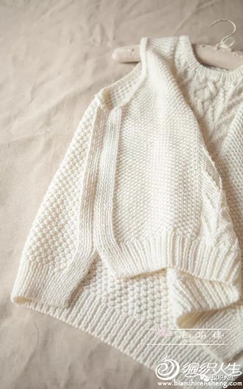 女款棒针宽松背心教程,达西妈妈女士圆领背心编织图解
