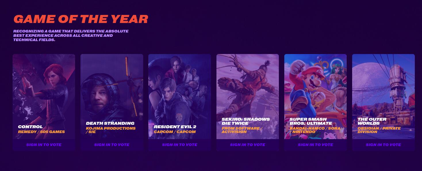 原神tga2021提名视频,tga2019年度最佳游戏颁奖视频