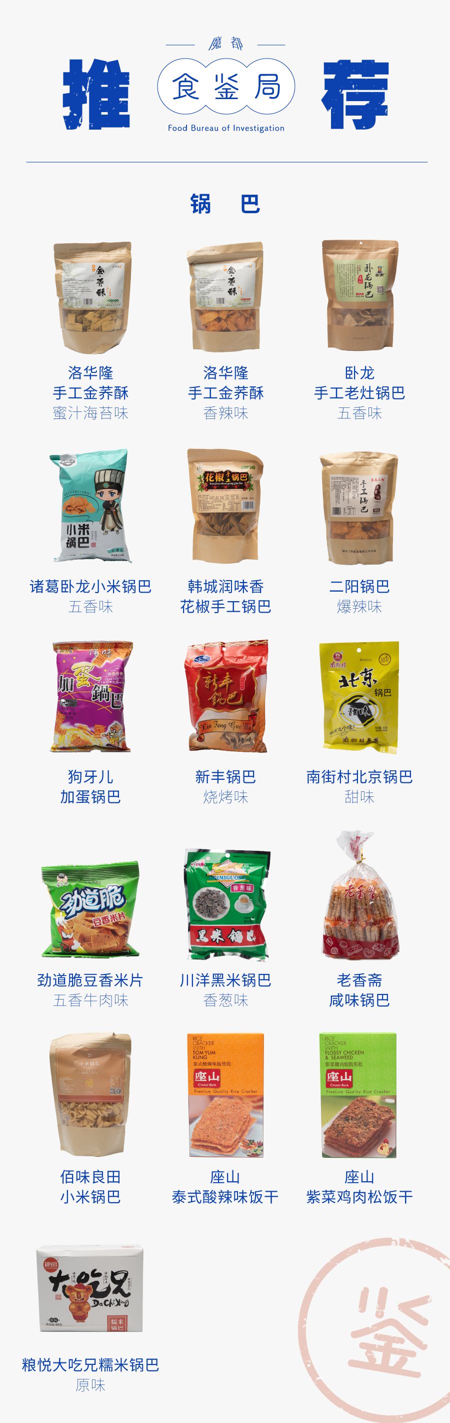 网上购买哪种锅巴又好吃又便宜,网购48款锅巴