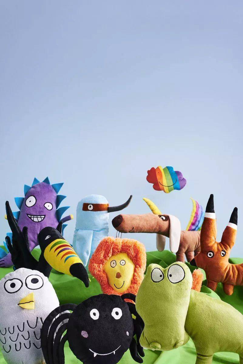 宜家请小朋友们设计了一堆「蠢」玩具，试图骗我生孩子