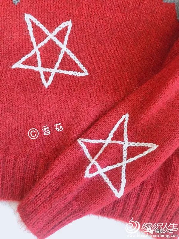 7岁女孩套头毛衣满天星编织教程,26支羊绒3股宝宝套头毛衣编织方法