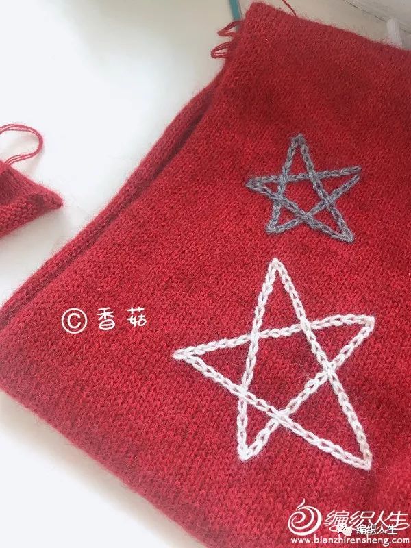 7岁女孩套头毛衣满天星编织教程,26支羊绒3股宝宝套头毛衣编织方法