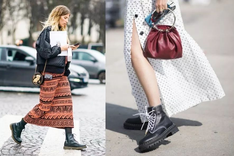 2020年新型马丁靴,亚文化厚底马丁靴