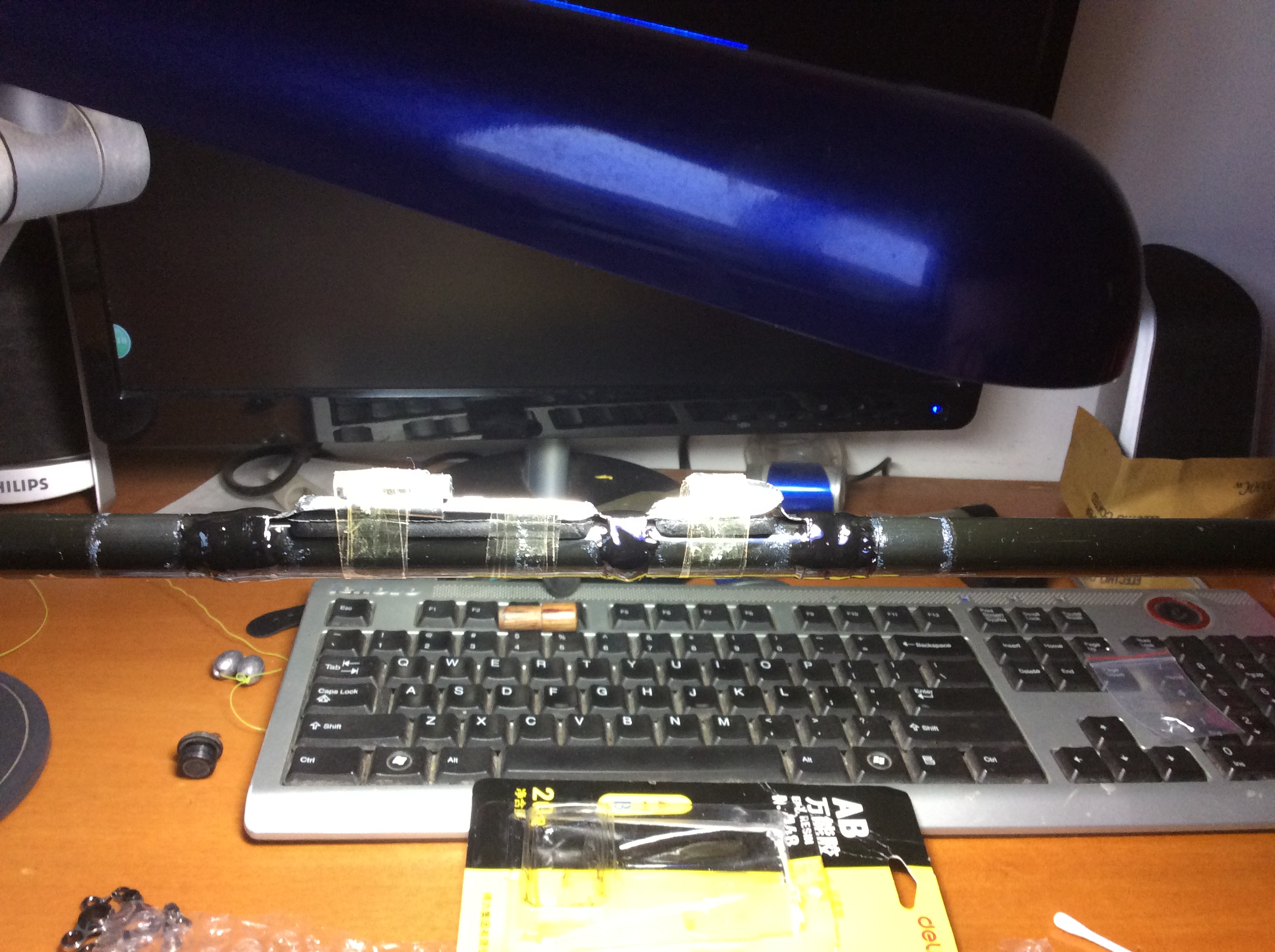 四米五的手竿改3米6,四米五鱼竿改矶竿用多少导环