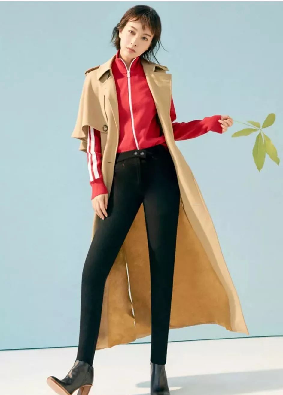 穿衣小技巧冬天这样穿很显腿长,冬天光腿神器穿搭