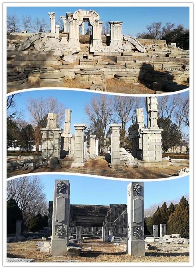 游圆明园游记,冬季游颐和园和圆明园