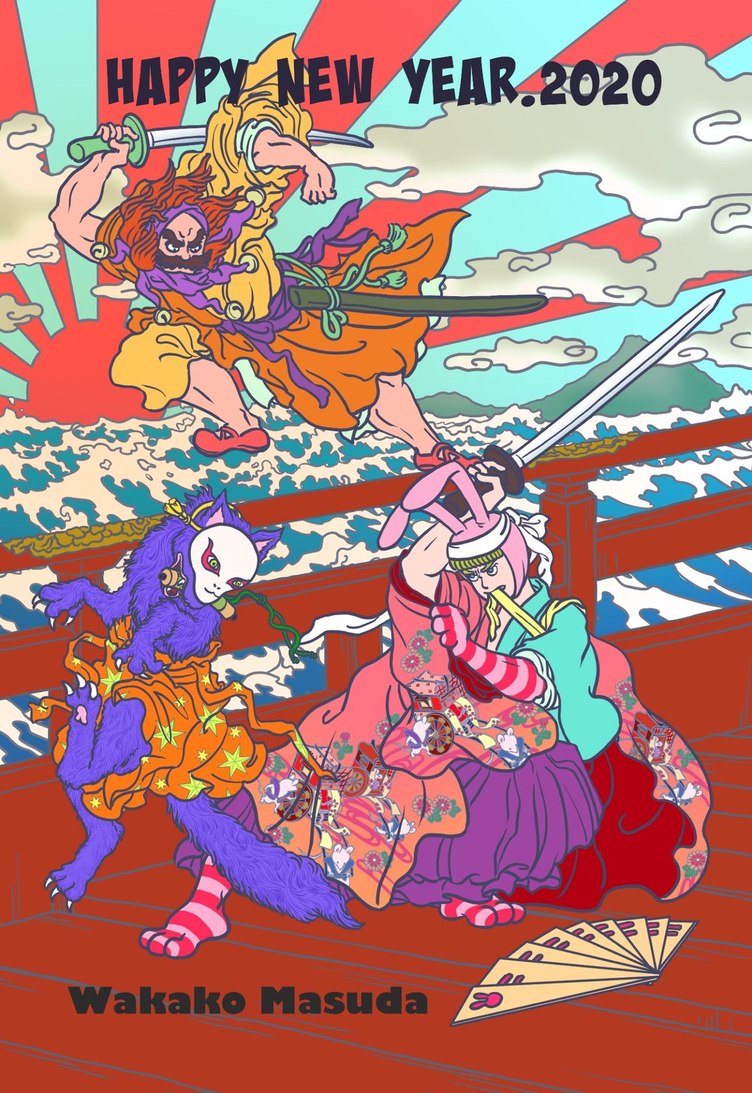 图多杀猫！2020年官方新年贺图集。续-Anitama的新年问候