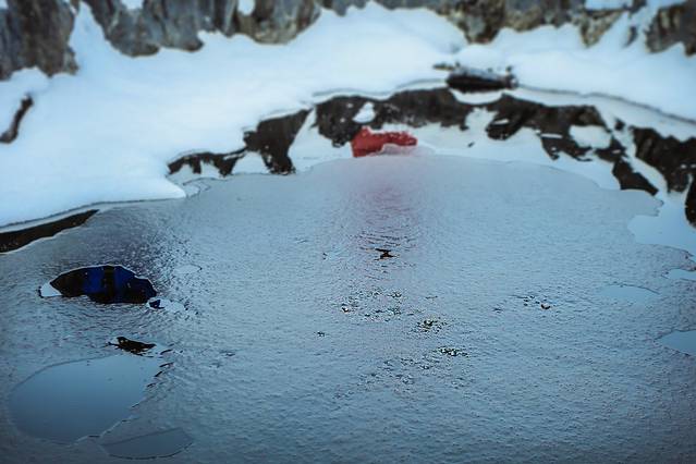 克拉玛依，我在冬季遇见你，荒野冰雪醉美是你