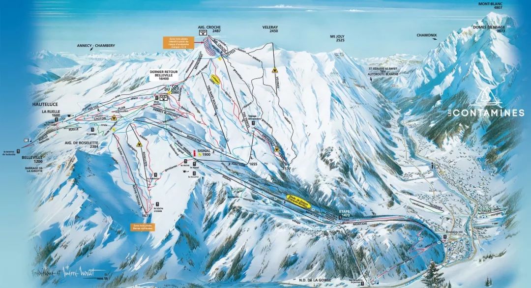 勃朗峰旅游,勃朗峰旅游攻略路线设计图