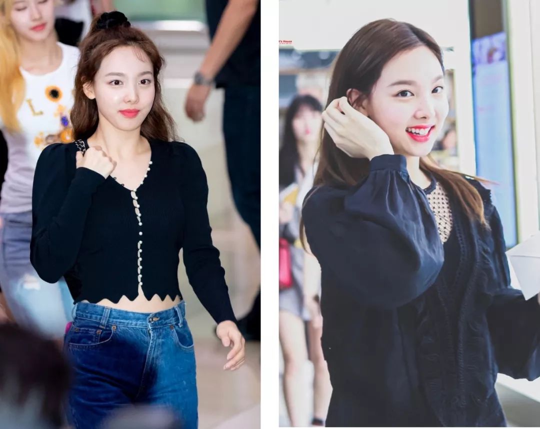 两位TOP女偶像的搭配抄袭事件