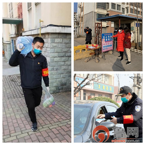 西海岸新区隐珠街道:八百“铁军”变身“宣传员、守门员、快递员”