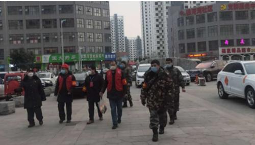 邳州银河湾疫情防控,社区应急先锋队防控疫情