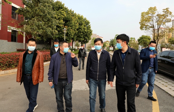 曲靖市教育体育局到罗平督导检查学校开学准备工作