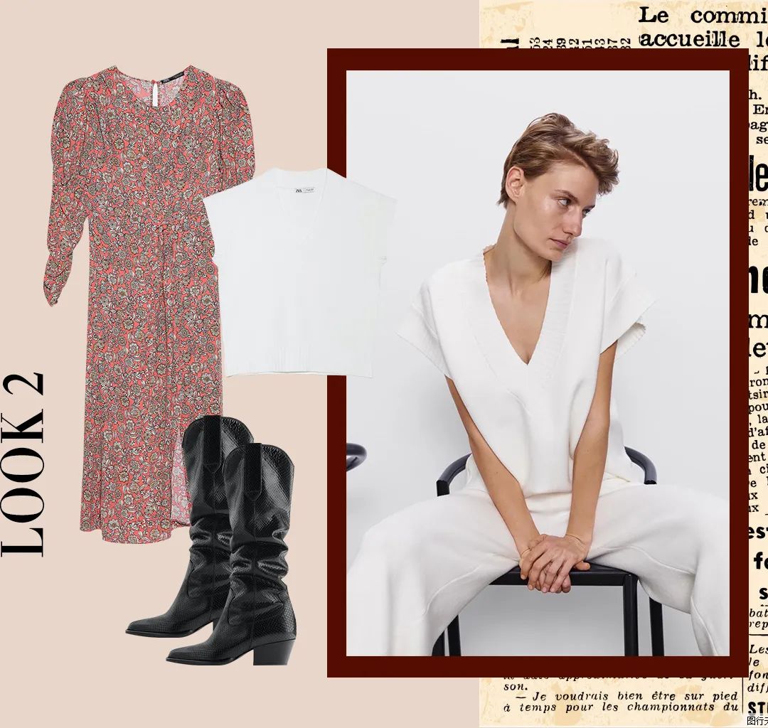 zara鑳屽績绌挎惌,zara鐗涗粩鑳屽績绌挎惌