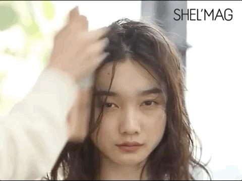 明星们的性感湿发，怎么到我这就成了没洗头？