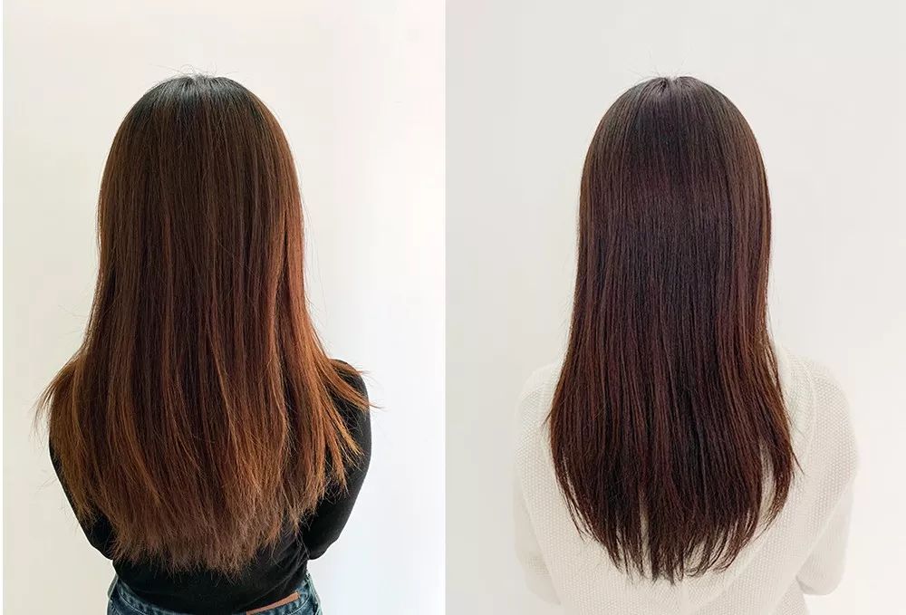 亚麻色自己染完真实效果,黄发染亚麻色效果