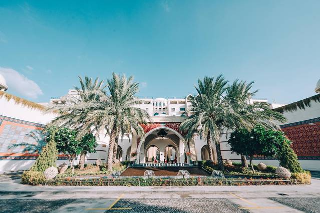 阿联酋迪拜之行,小狮妹和爸爸