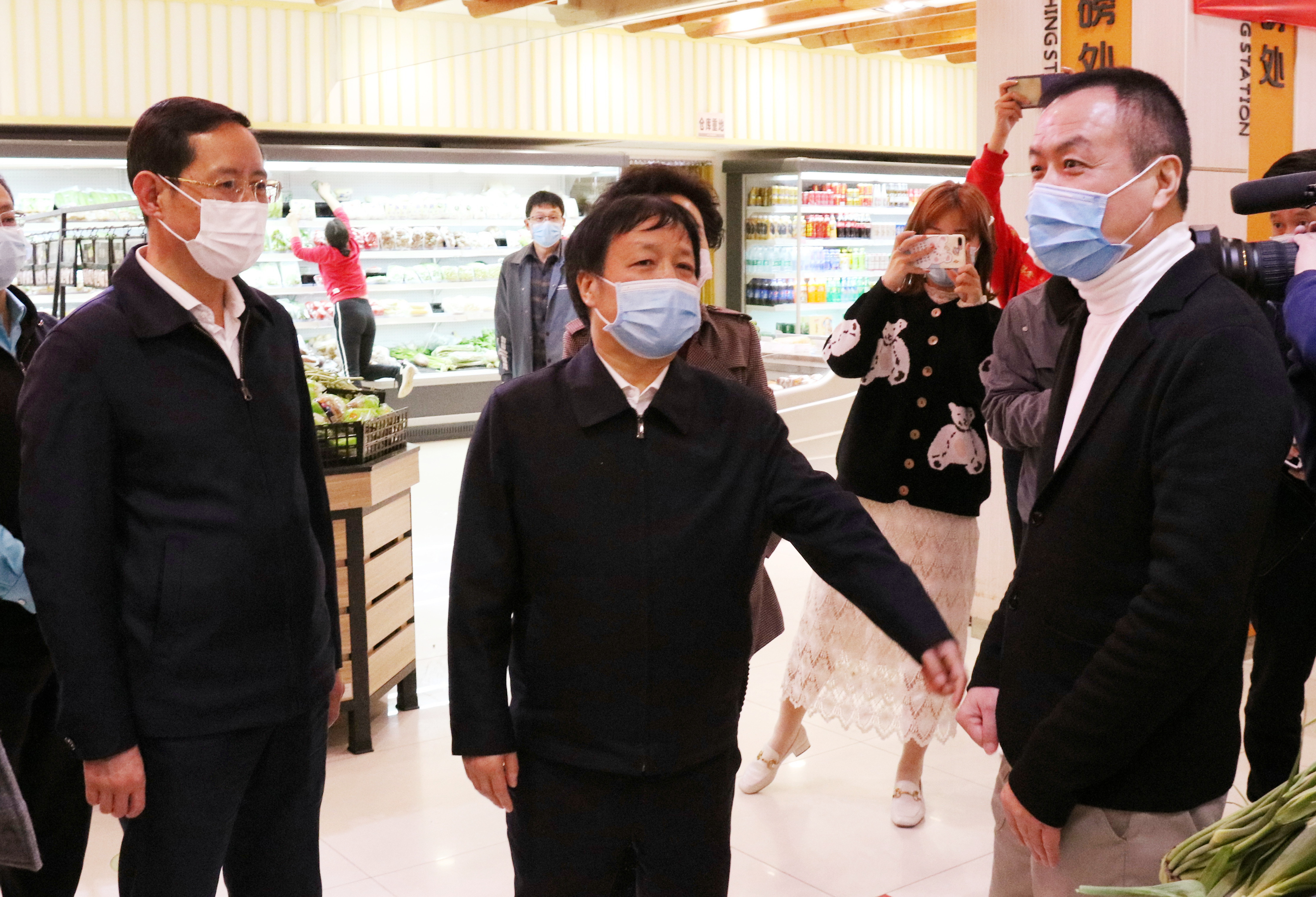 孙菊生到联盛集团调研疫情防控常态化工作