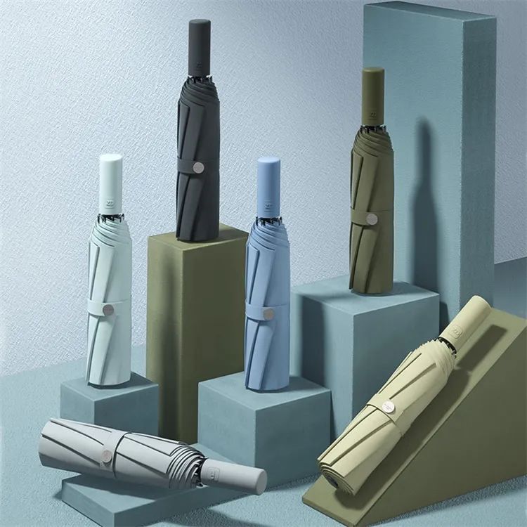 厉害了！这把伞一键自动开收伞，能抗8级大风