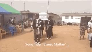 黑人老哥边蹦迪边抬棺材，为啥这个国家的葬礼这么嗨