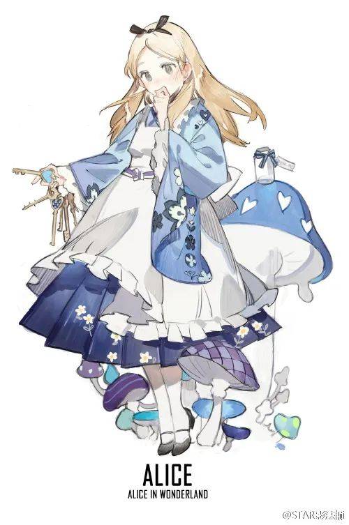 迪士尼公主们穿汉服会是什么样,迪士尼公主系列之民国汉服