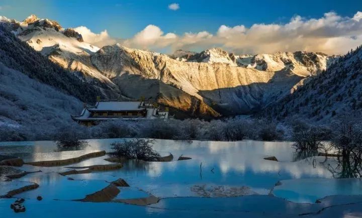 航拍阿坝农村视频,阿坝风景全景视频