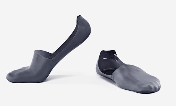 不易掉跟的船袜 (防掉后跟船袜)