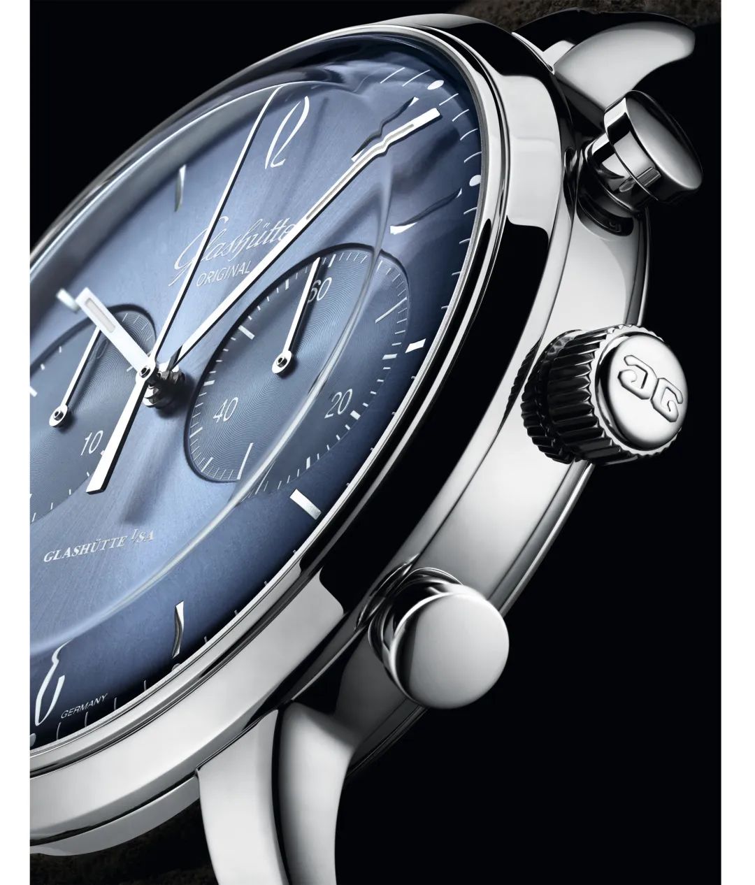 复刻格拉苏蒂新款腕表实拍,德系腕表格拉苏蒂