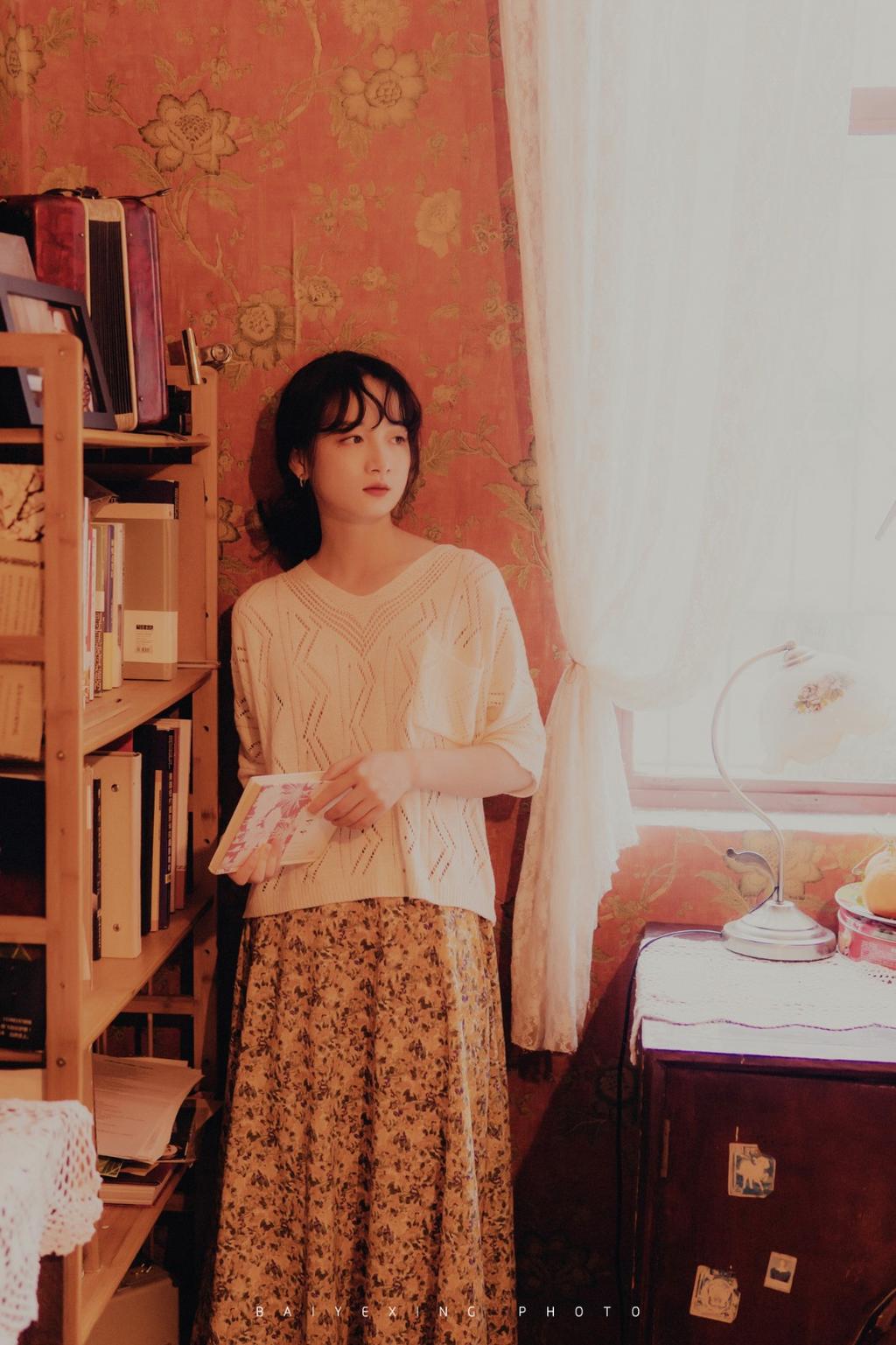 复古时尚随性写真,复古自然写真风格