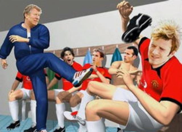 一场比赛名帅们如何掌控更衣室？弗爵爷的“吹风机”是秘密*器武**