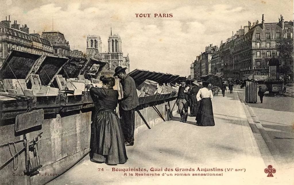 塞纳河畔旧书摊,塞纳河畔旧书摊的故事