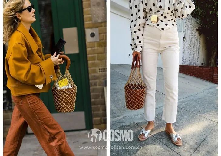 杨采钰度假拎的独家小众包,我可以