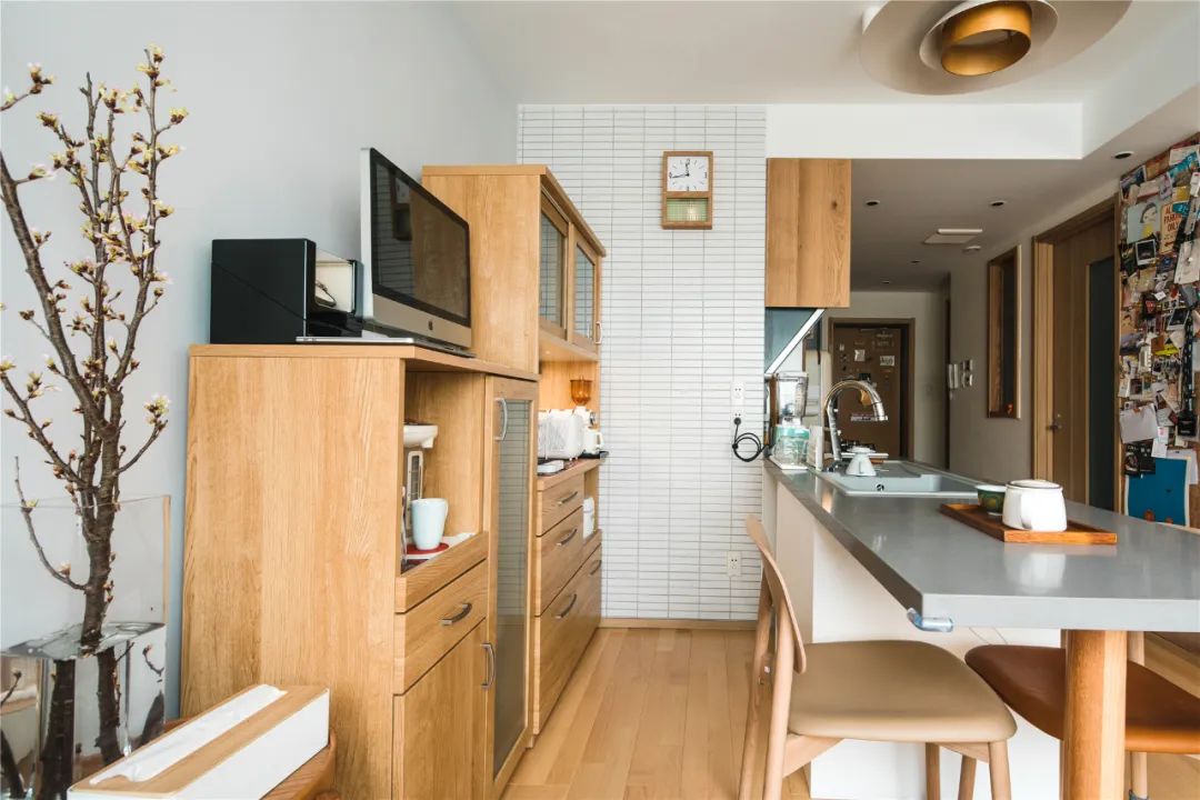 客餐一体设计小户型,客厨一体日式小户型