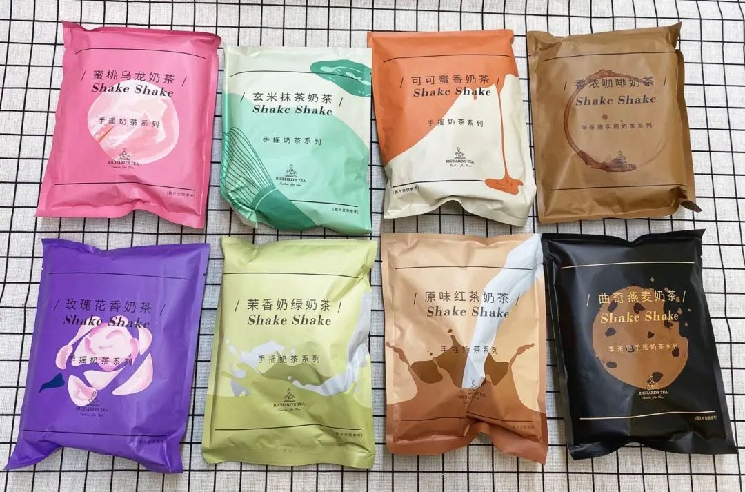 品尝10款奶茶,网红手摇奶茶都有什么口味