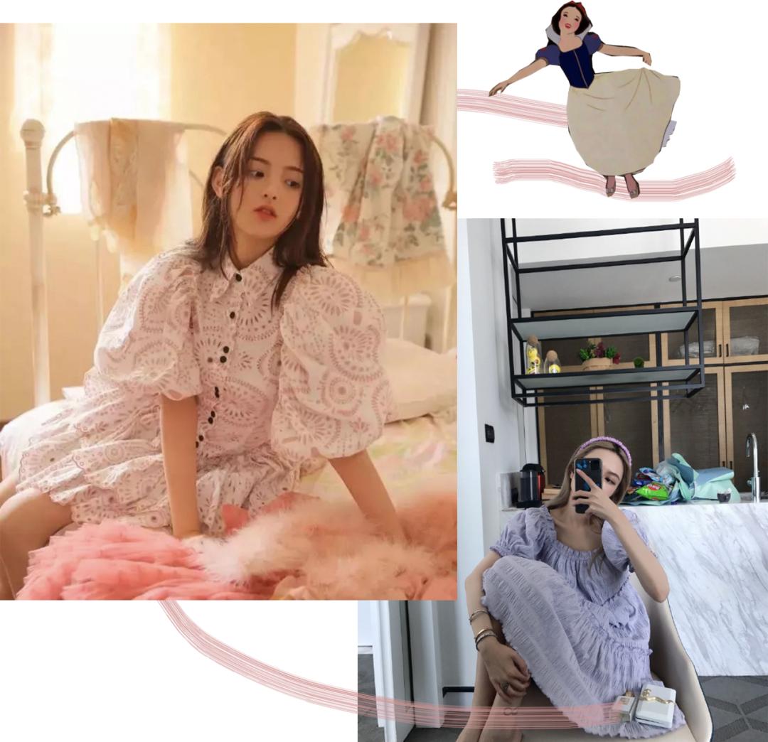 小个子迪士尼在逃公主穿搭,迪士尼公主式穿搭