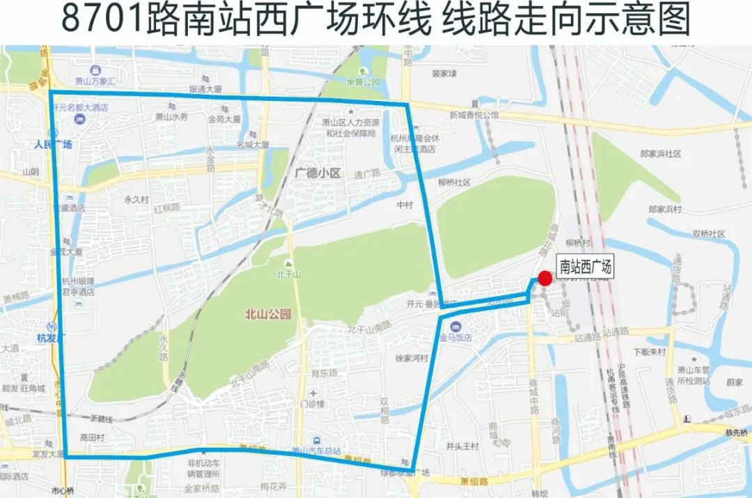 杭州公交123路,杭州南站到西湖公交最佳路线