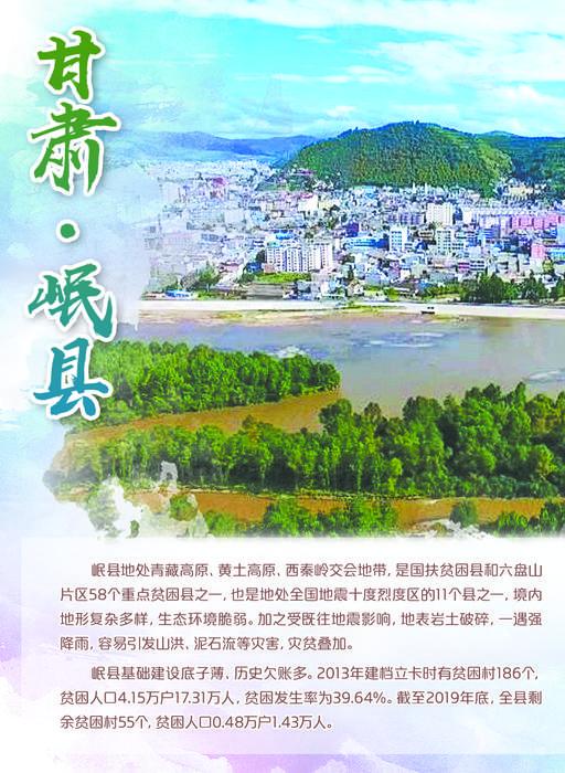 焕发乡风文明新活力乡镇,岷县新旧面貌变化