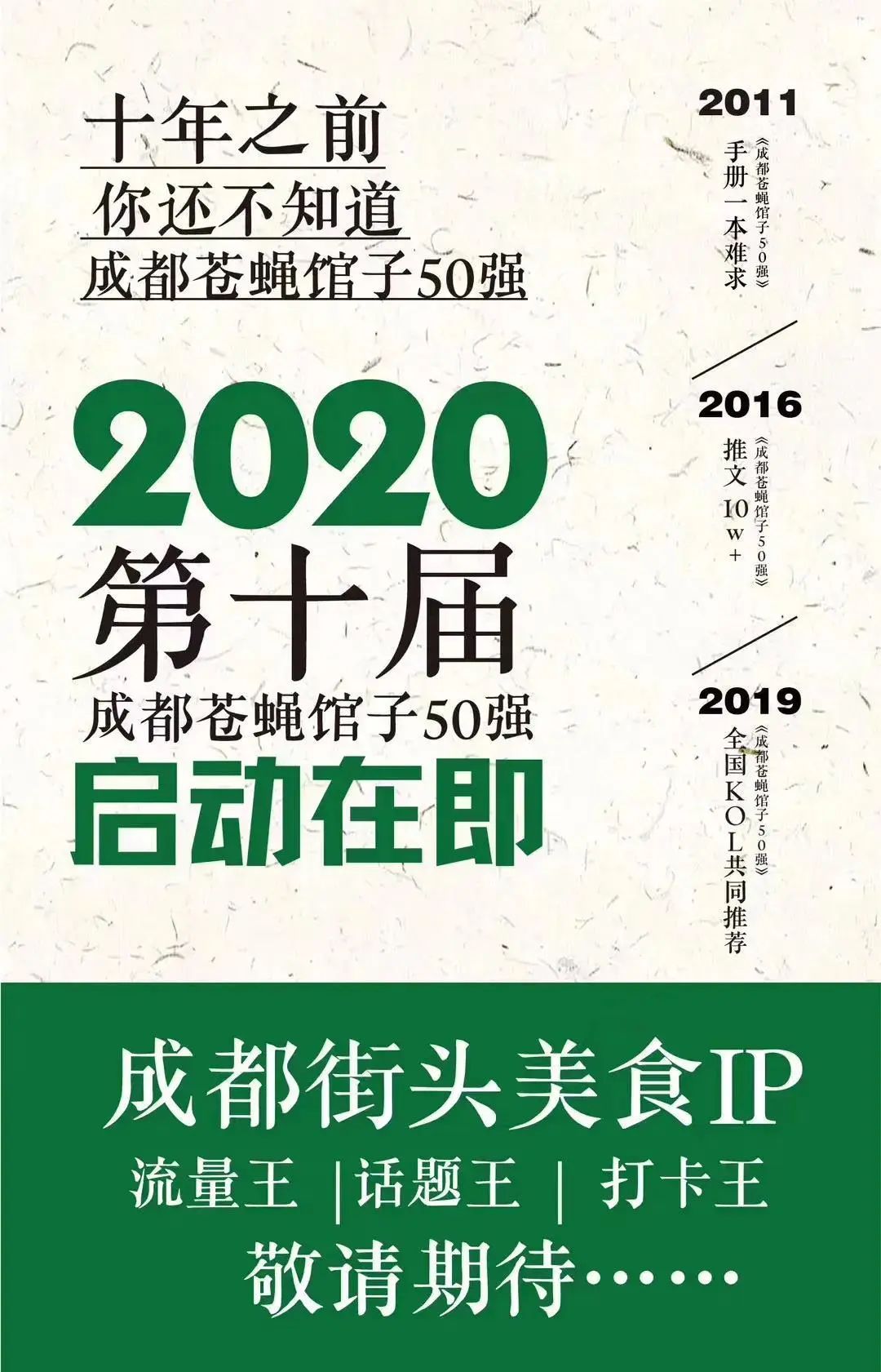 2019成都50强苍蝇馆子,成都50强馆子排名