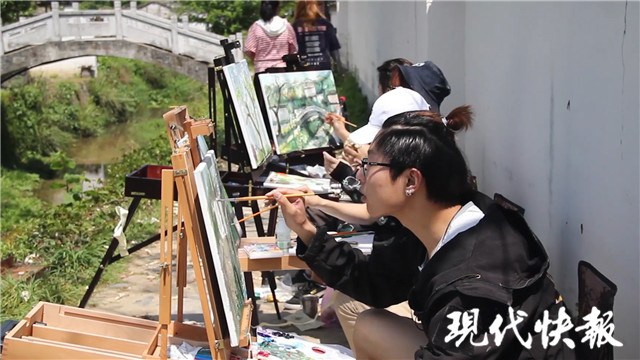 来南师大研学,来画室画画的感受