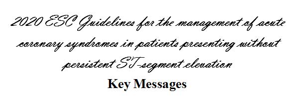 非st段抬高型心梗的治疗,非st抬高型心梗诊断标准