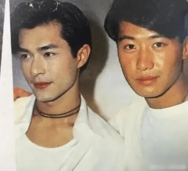 看古天乐年轻时的反应,给外国人看古天乐和黎明视频