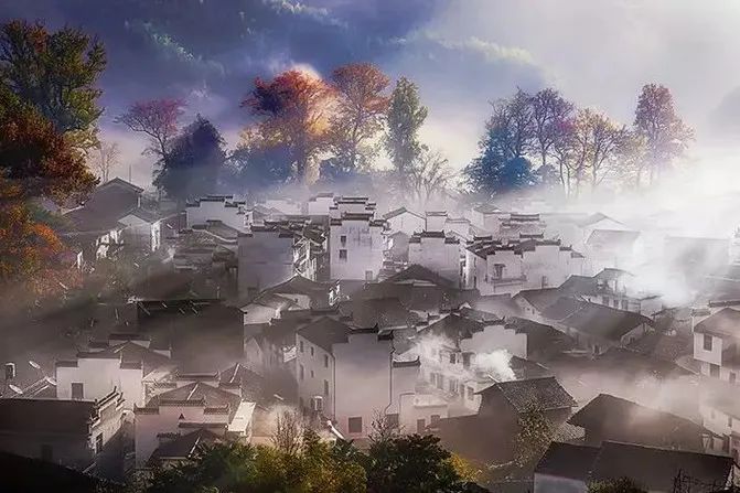 传说中的枫叶,传说中的光雾山红叶