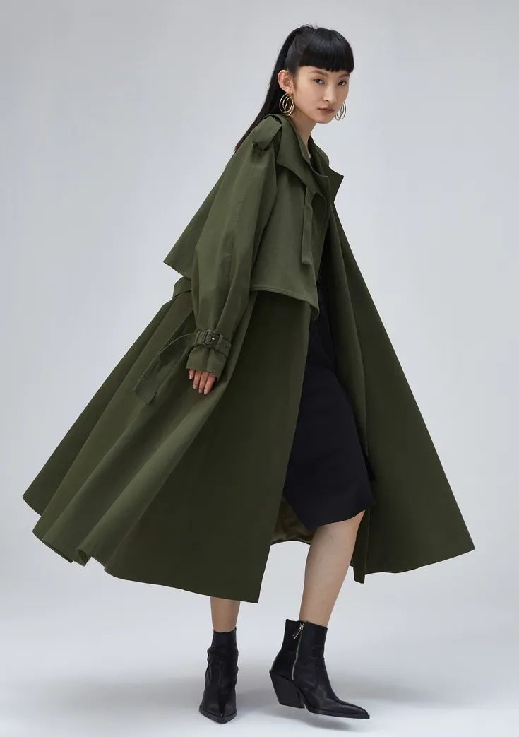 三款很有质感的风衣,今年最火的6款时髦风衣