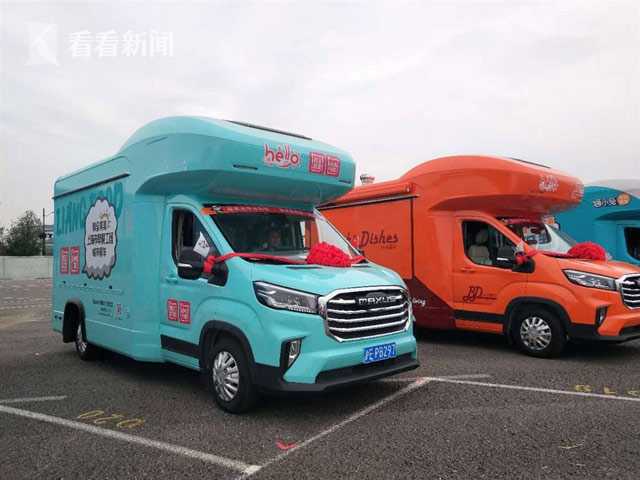 19款流动餐车,19辆流动餐车入驻