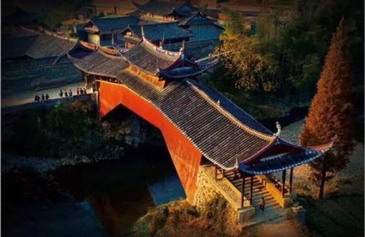 泰顺廊桥氡泉,浙江泰顺廊桥氡泉景区