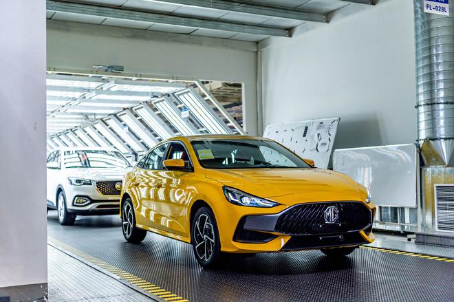 上汽名爵宁德工厂,上汽名爵5生产线