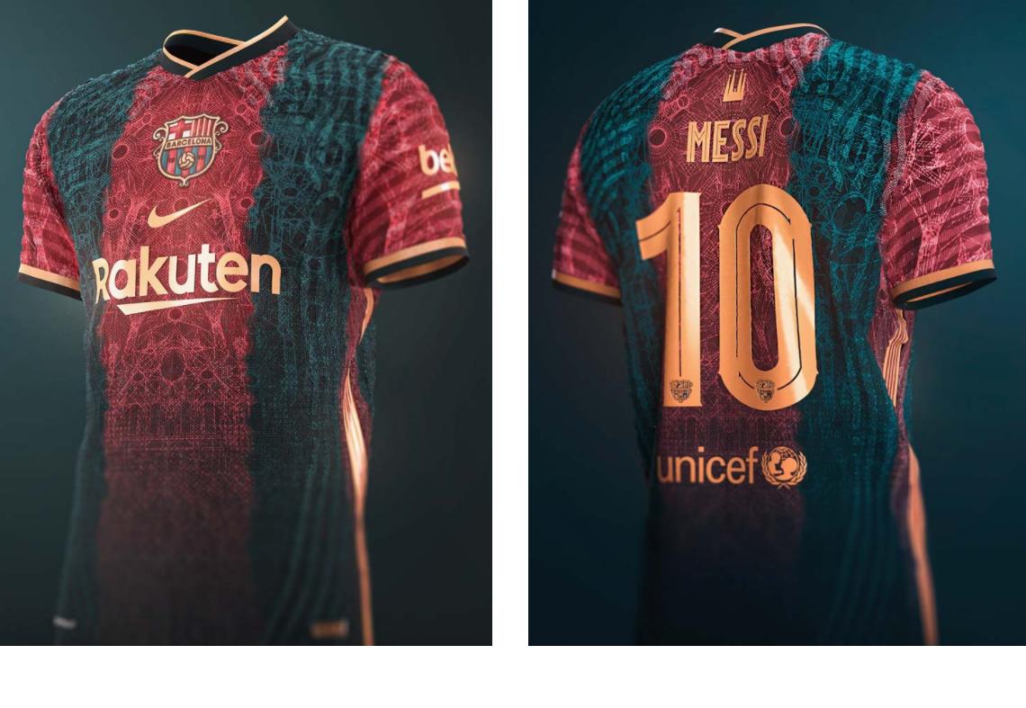 设计师创意t恤衫,网上设计巴萨球衣