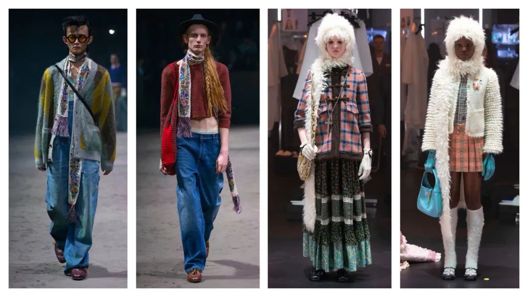 冬季的氛围感穿搭怎么能少了围巾,秋冬氛围感穿搭围巾